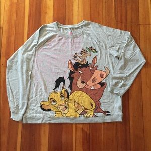 The Lion King long sleeve tee